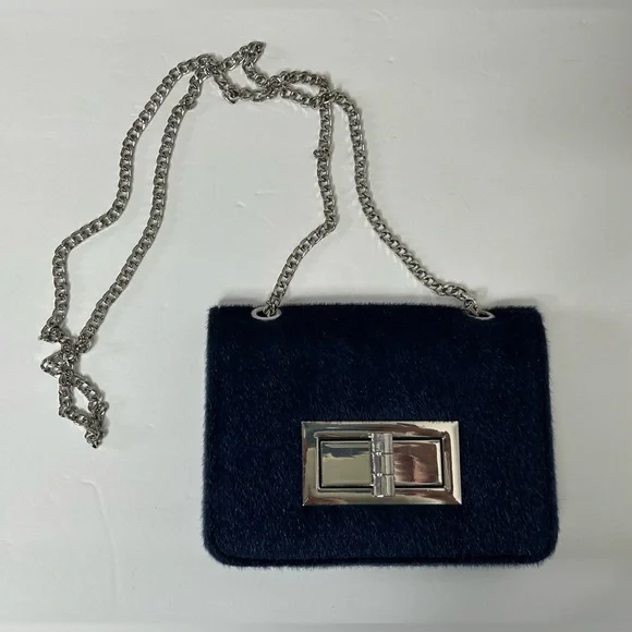 Urban Expressions Jubilee Vegan Faux Calf Hair Clutch - Picture 2 of 9